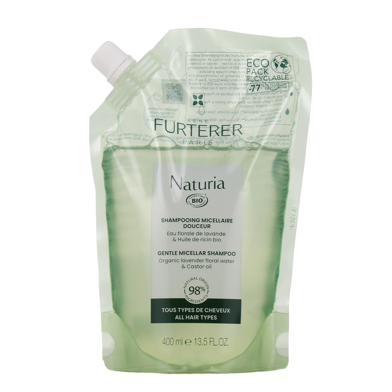 Furterer Naturia Shampooing micellaire douceur Bio - Vue 10