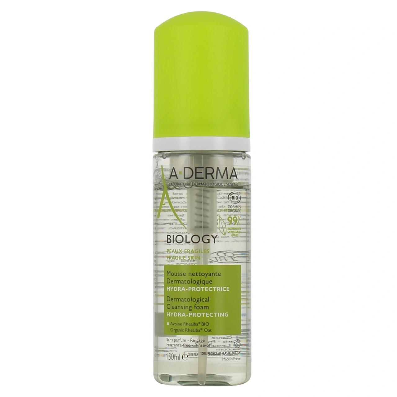 A-Derma Biology Mousse Nettoyante Dermatologique Bio - Vue 2