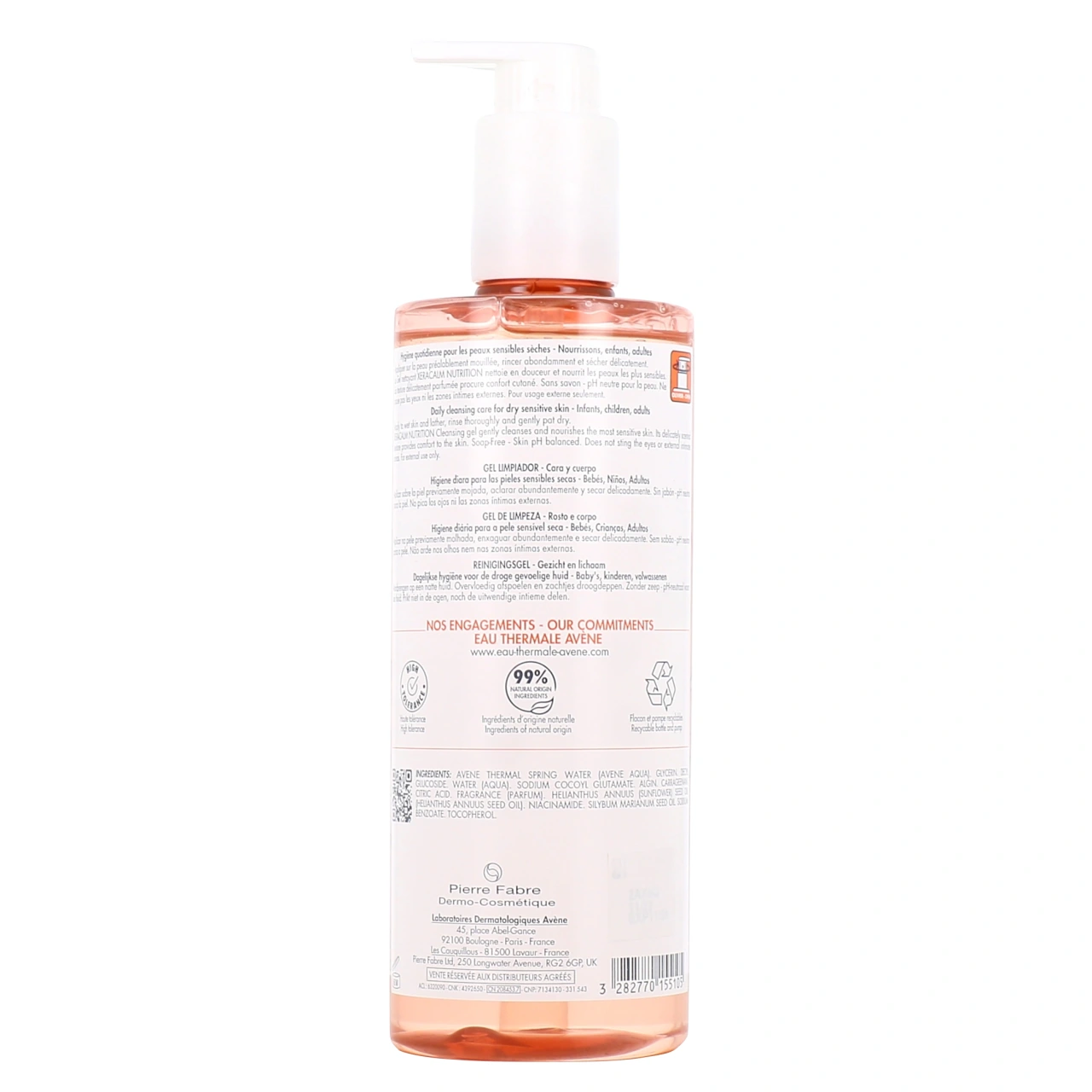 Avène XeraCalm Nutrition Gel Nettoyant - Vue 6