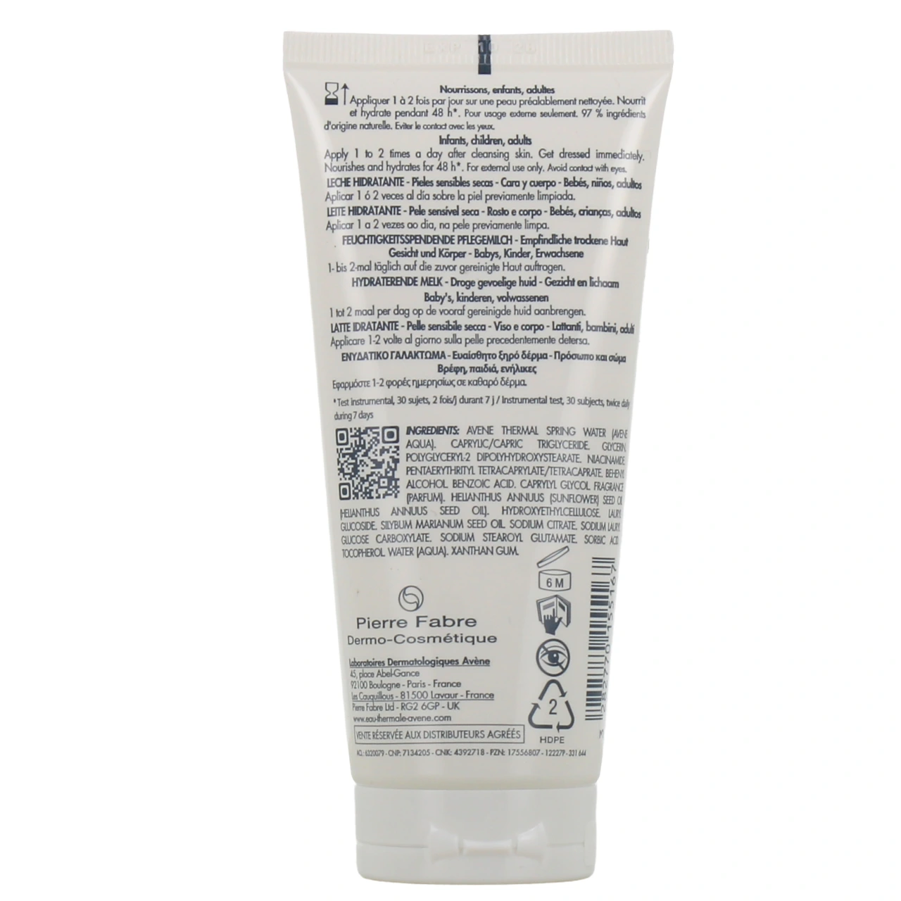 Avène XeraCalm Nutrition Lait Hydratant - Vue 3