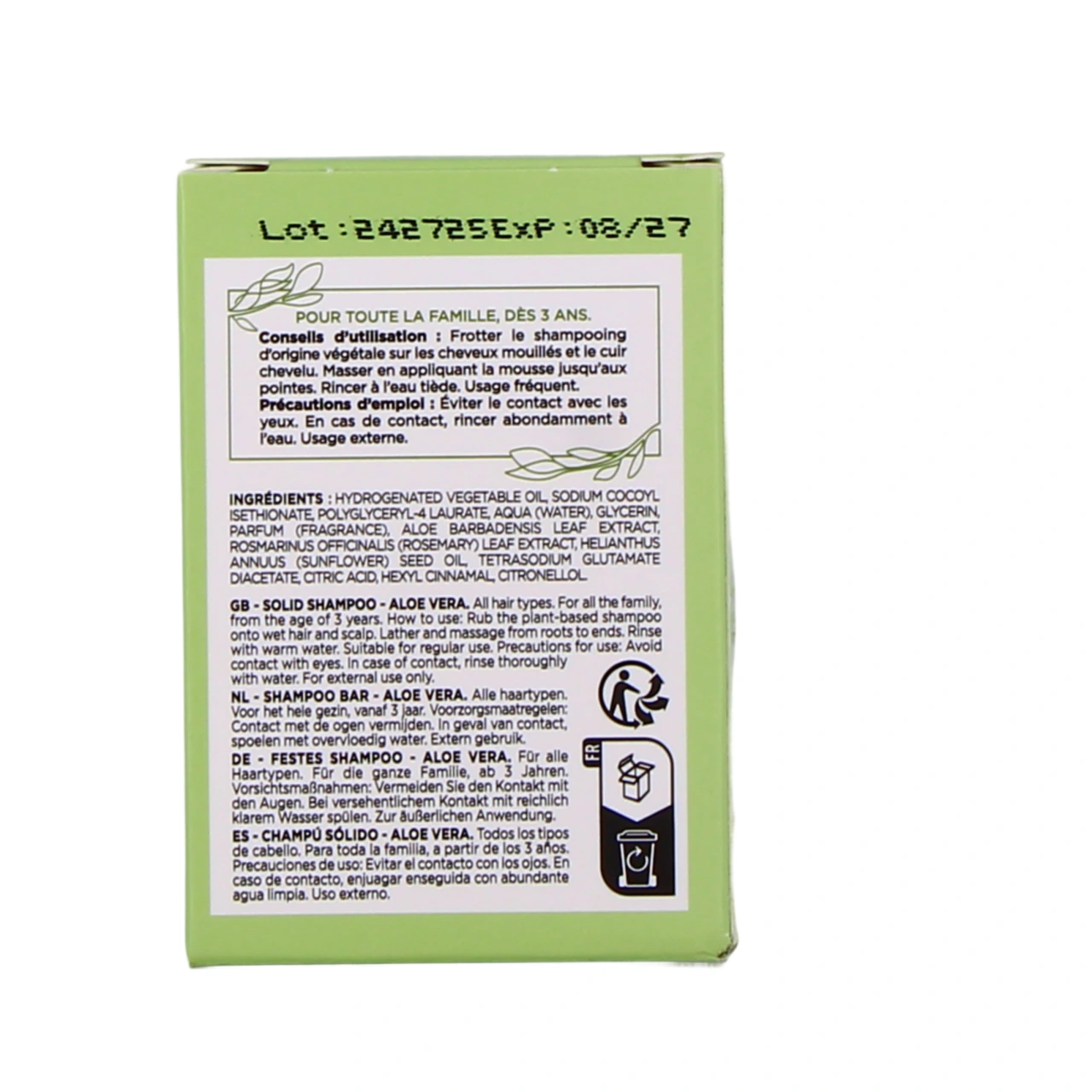 MKL Shampooing Solide Ecologique et Naturel - Vue 3