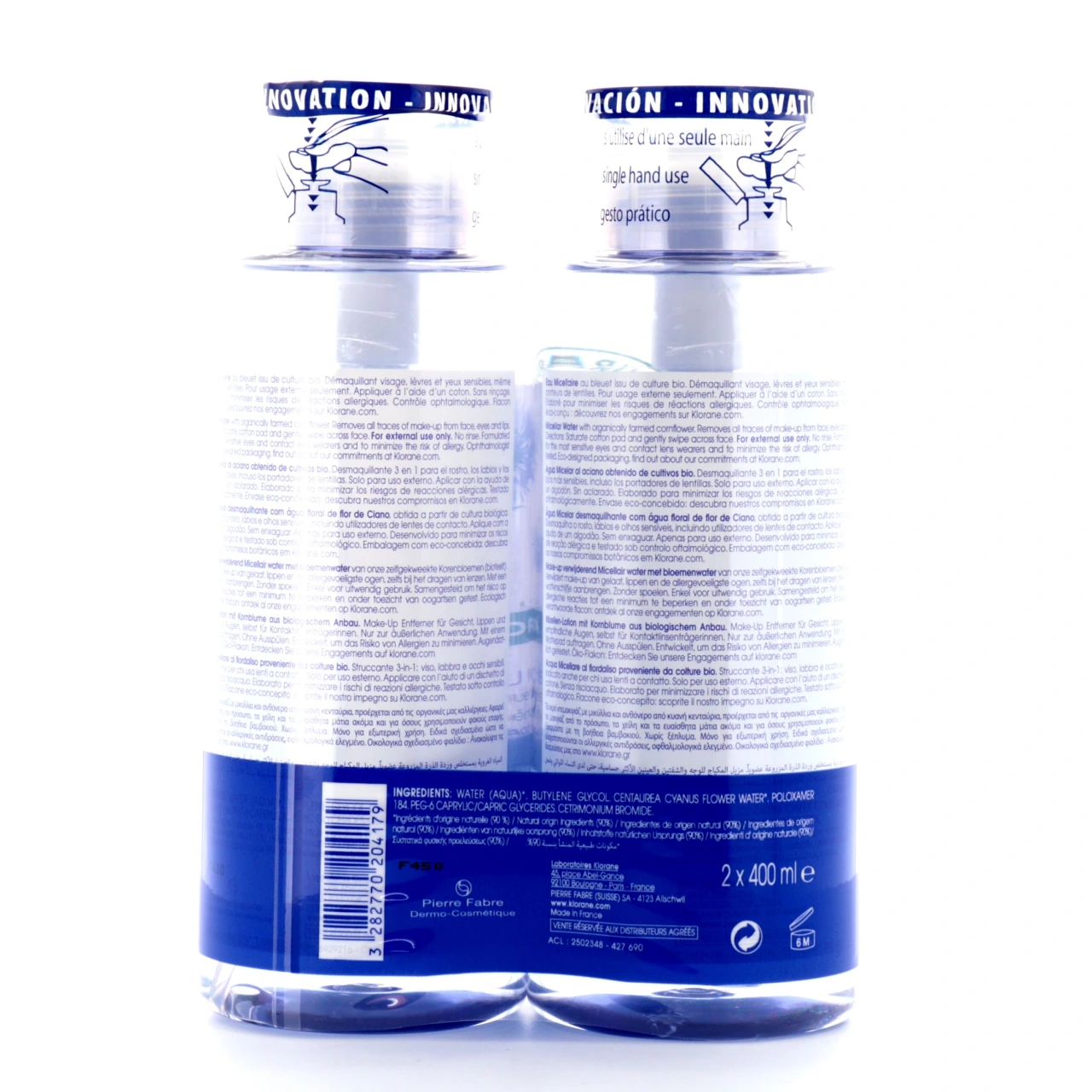 Klorane Eau Micellaire Démaquillante Bleuet Bio - Vue 6