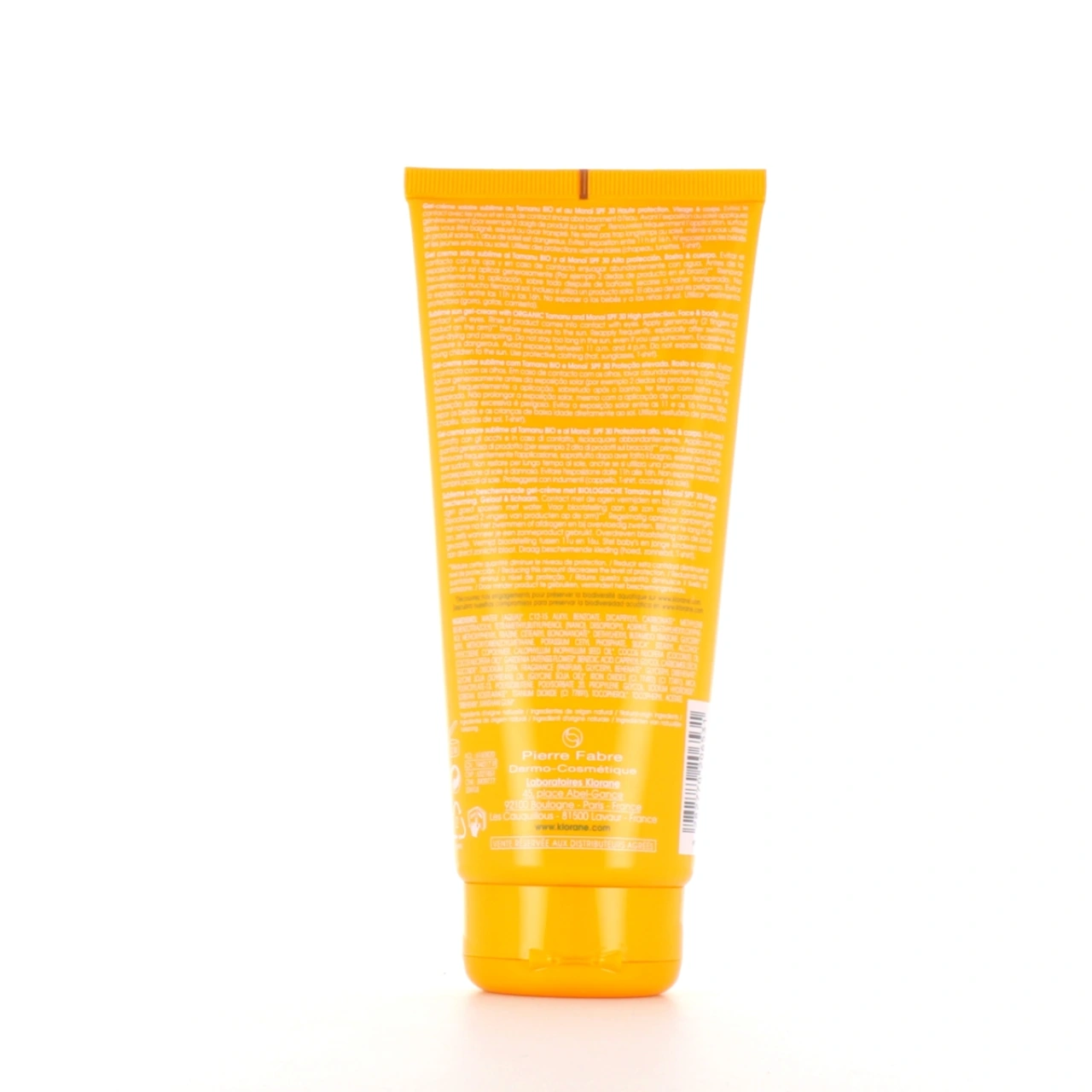 Klorane Polysianes Gel-Crème Solaire Sublime SPF 30 - Vue 2