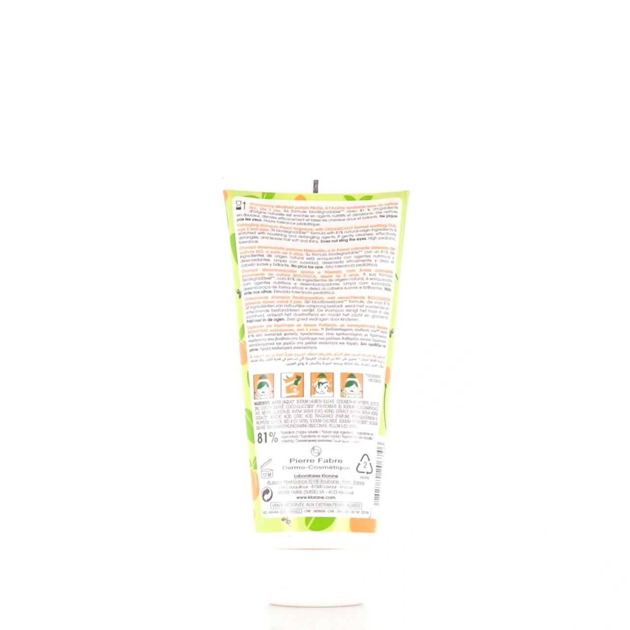 Klorane Junior Shampooing Démêlant Pêche - Vue 10