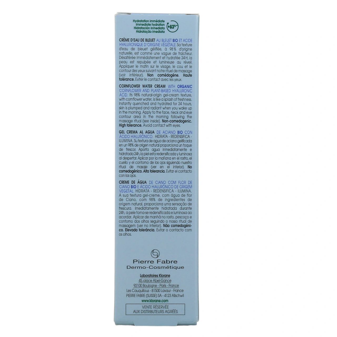 Klorane Soin Hydratant Bleuet Bio - Vue 3