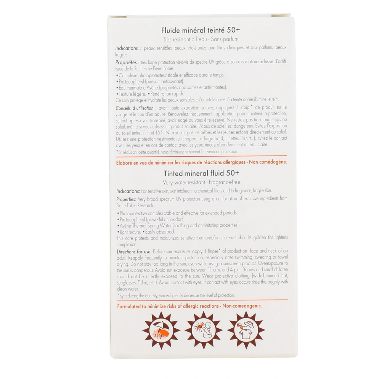 Avène Fluide Minéral teinté SPF50+ - Vue 3