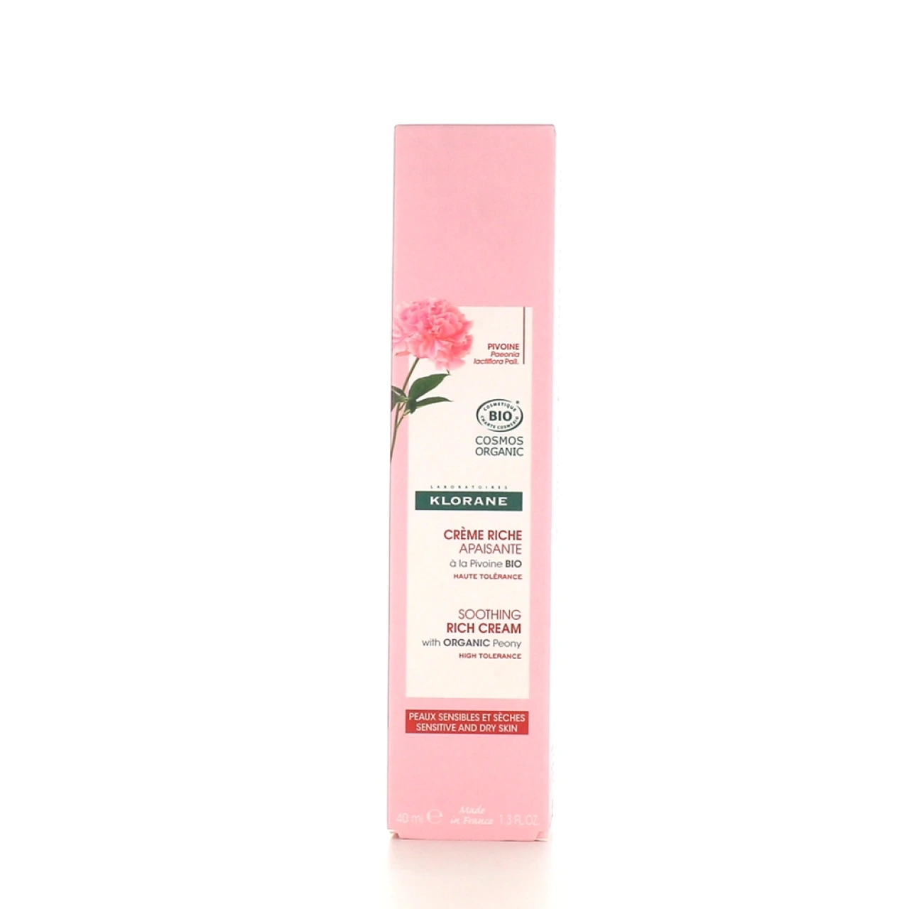 Klorane Crème Riche Apaisante Pivoine Bio - Klorane