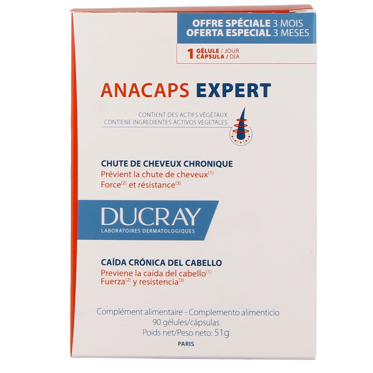 Ducray Anacaps Expert - Vue 5