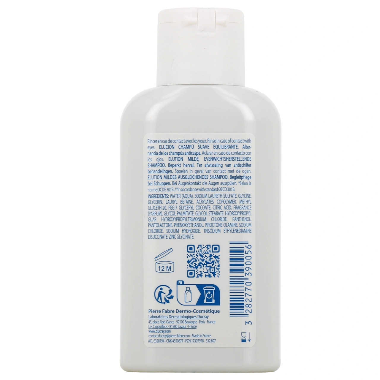 Ducray Elution Shampooing Doux Equilibrant - Vue 18