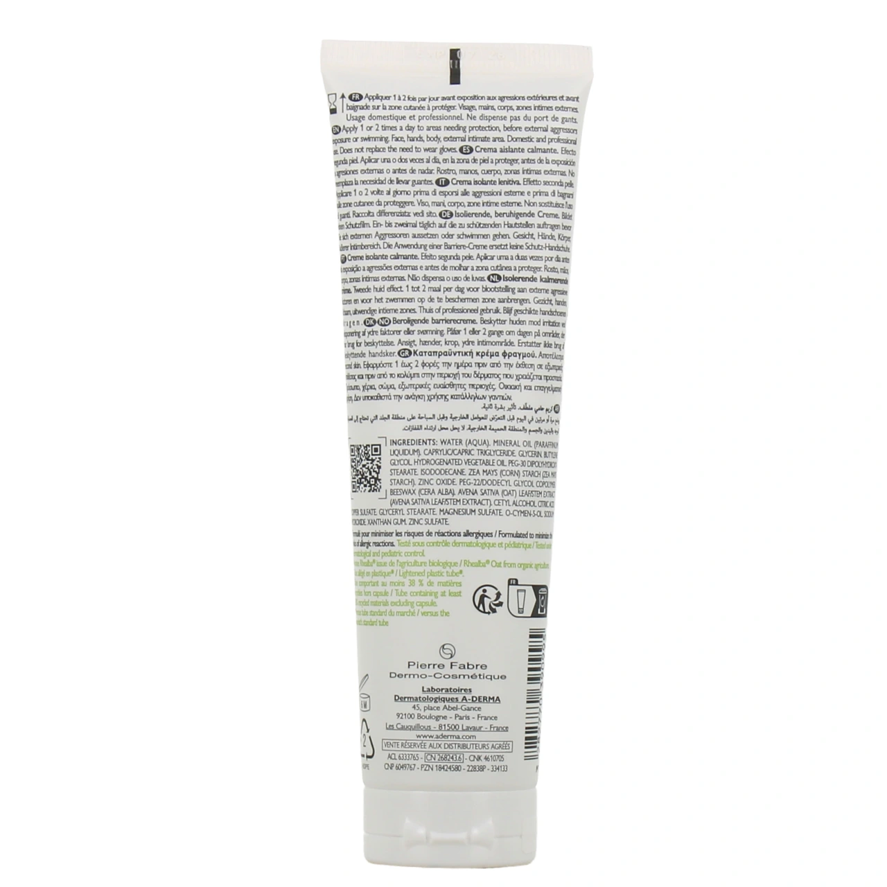 A-Derma Dermalibour+ Barrier Crème Protectrice - Vue 3