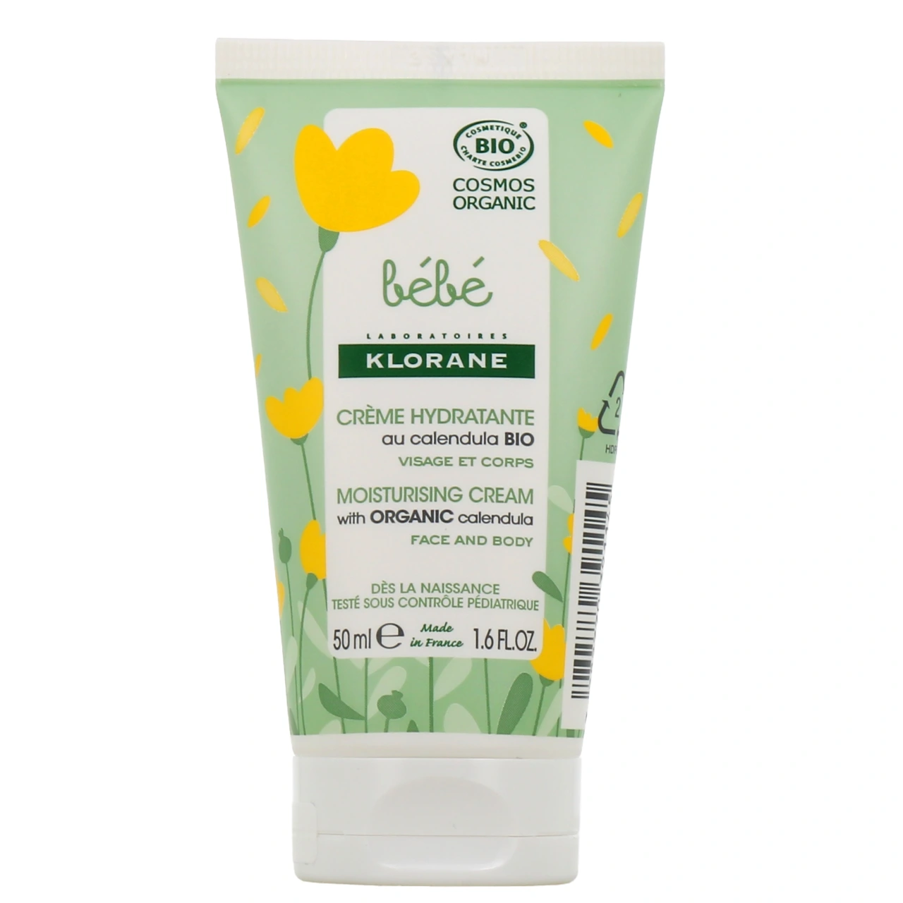 Klorane Bébé Crème hydratante bio - Vue 2