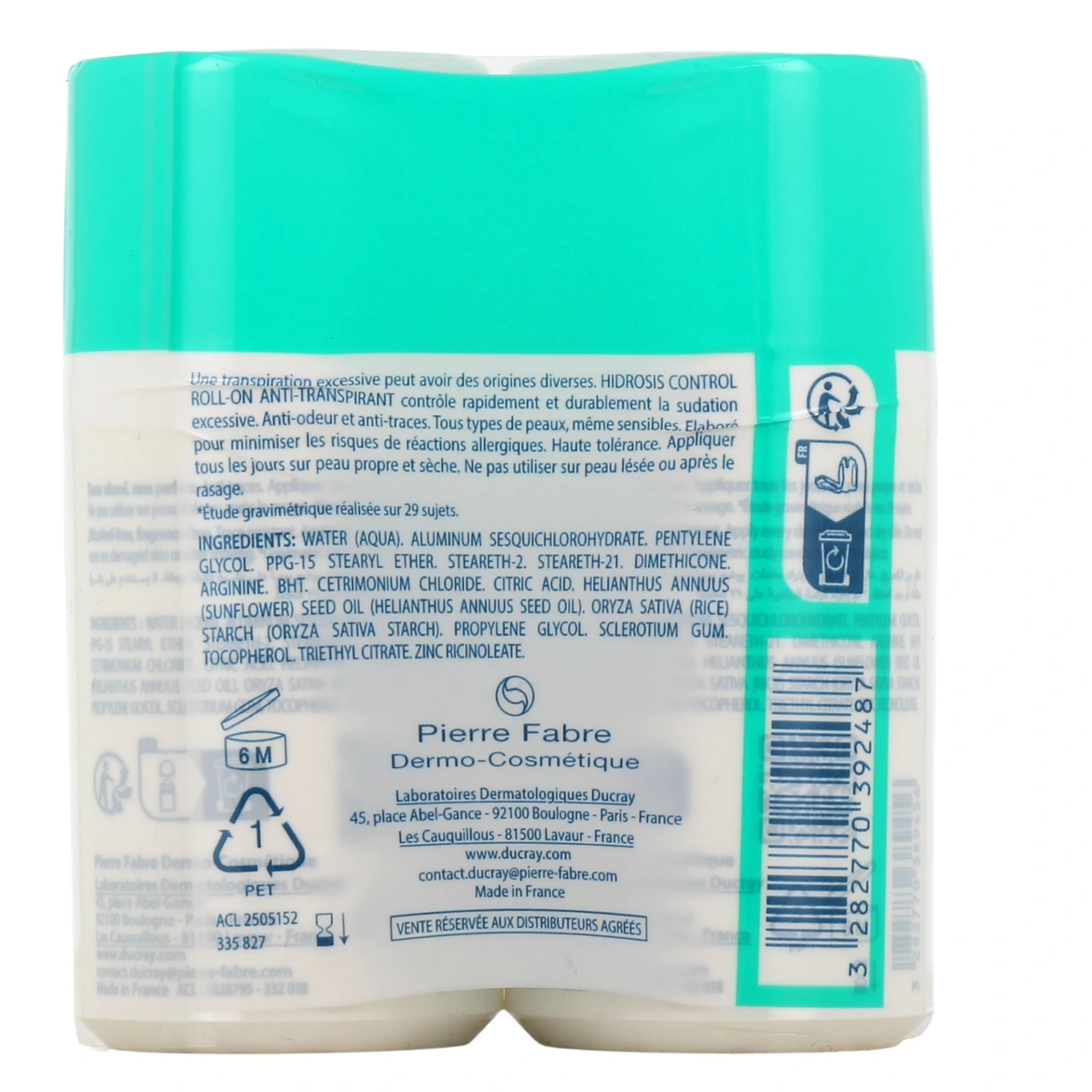 Hidrosis Control Roll-On Anti-Transpirant - Vue 6