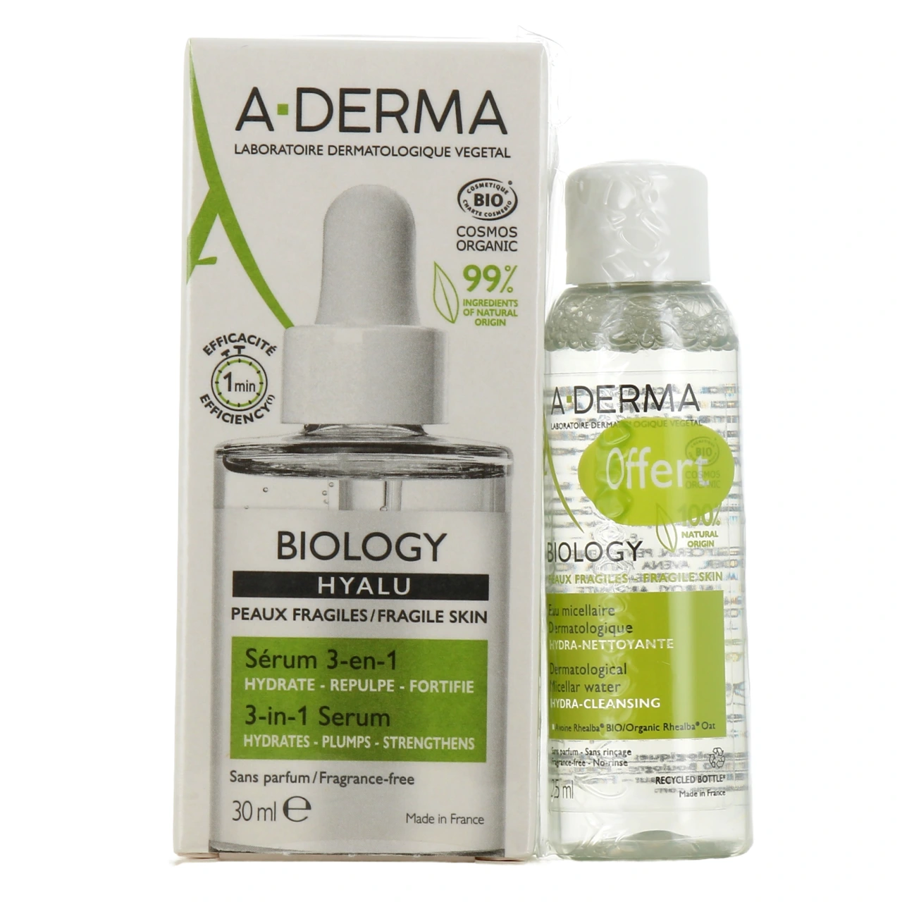 A-Derma Biology Hyalu Sérum 3 en 1 Bio - Vue 6