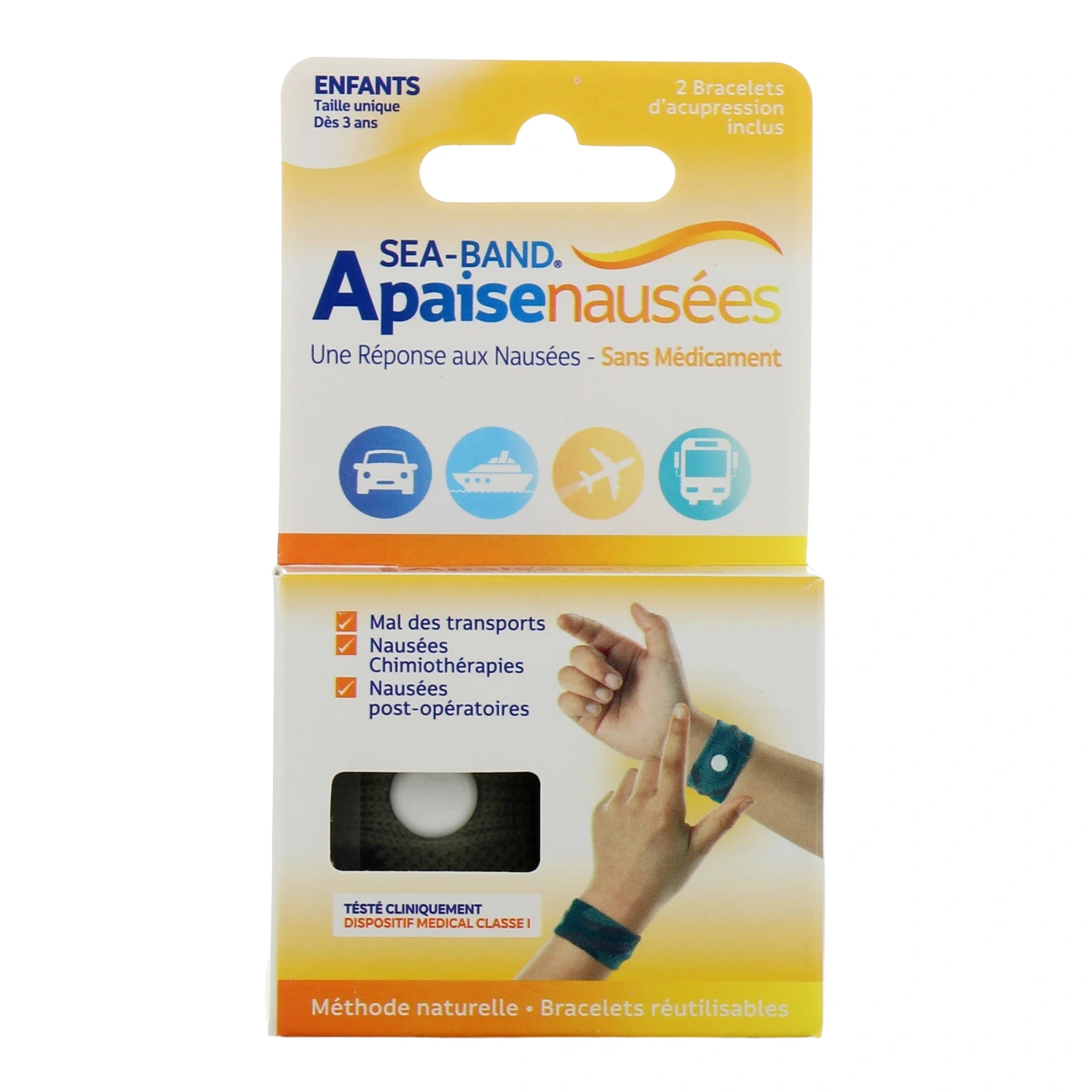 Sea Band Apaise Nausées Bracelets d'Acupression - Vue 35