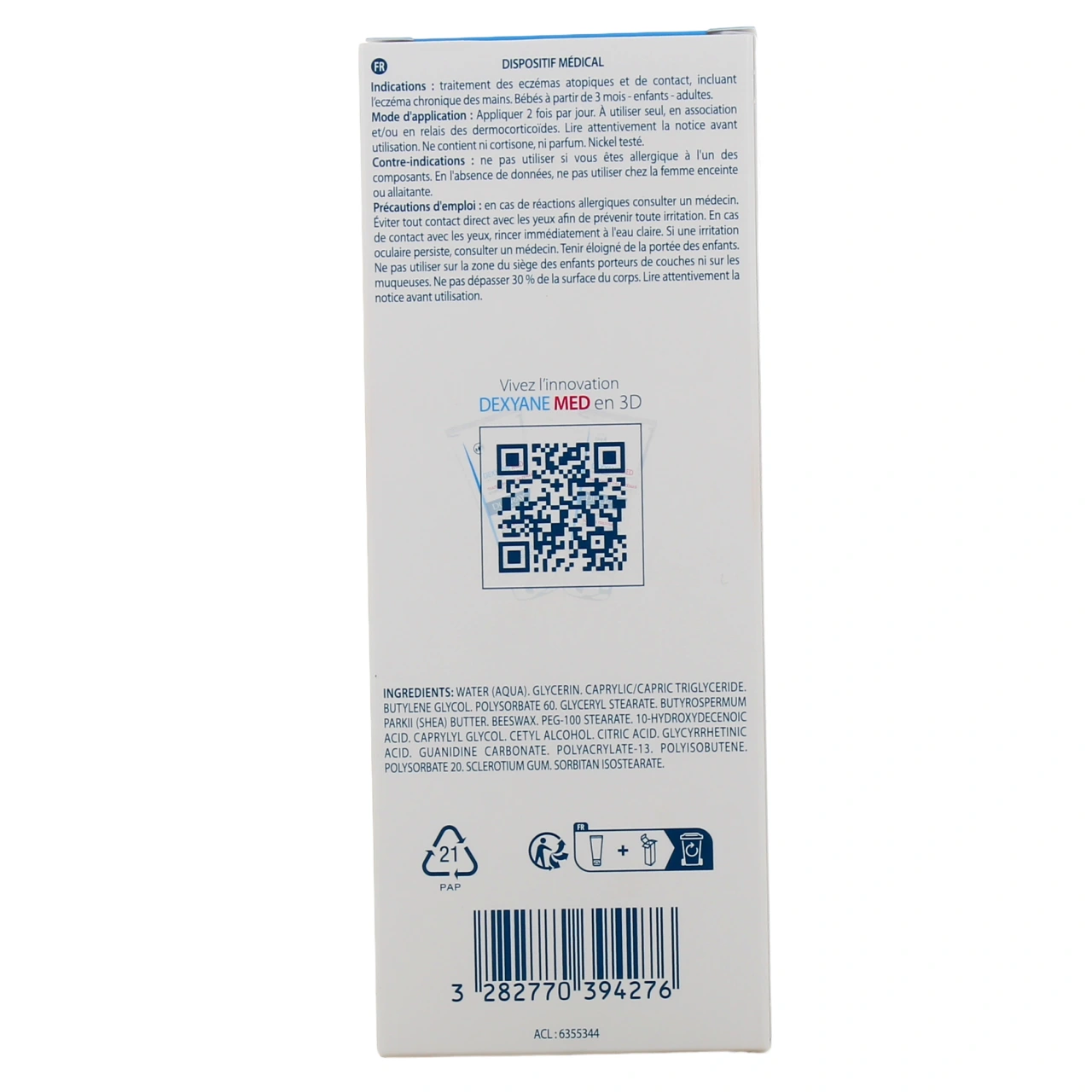 Ducray Dexyane MeD Crème Réparatrice Apaisante - Vue 4