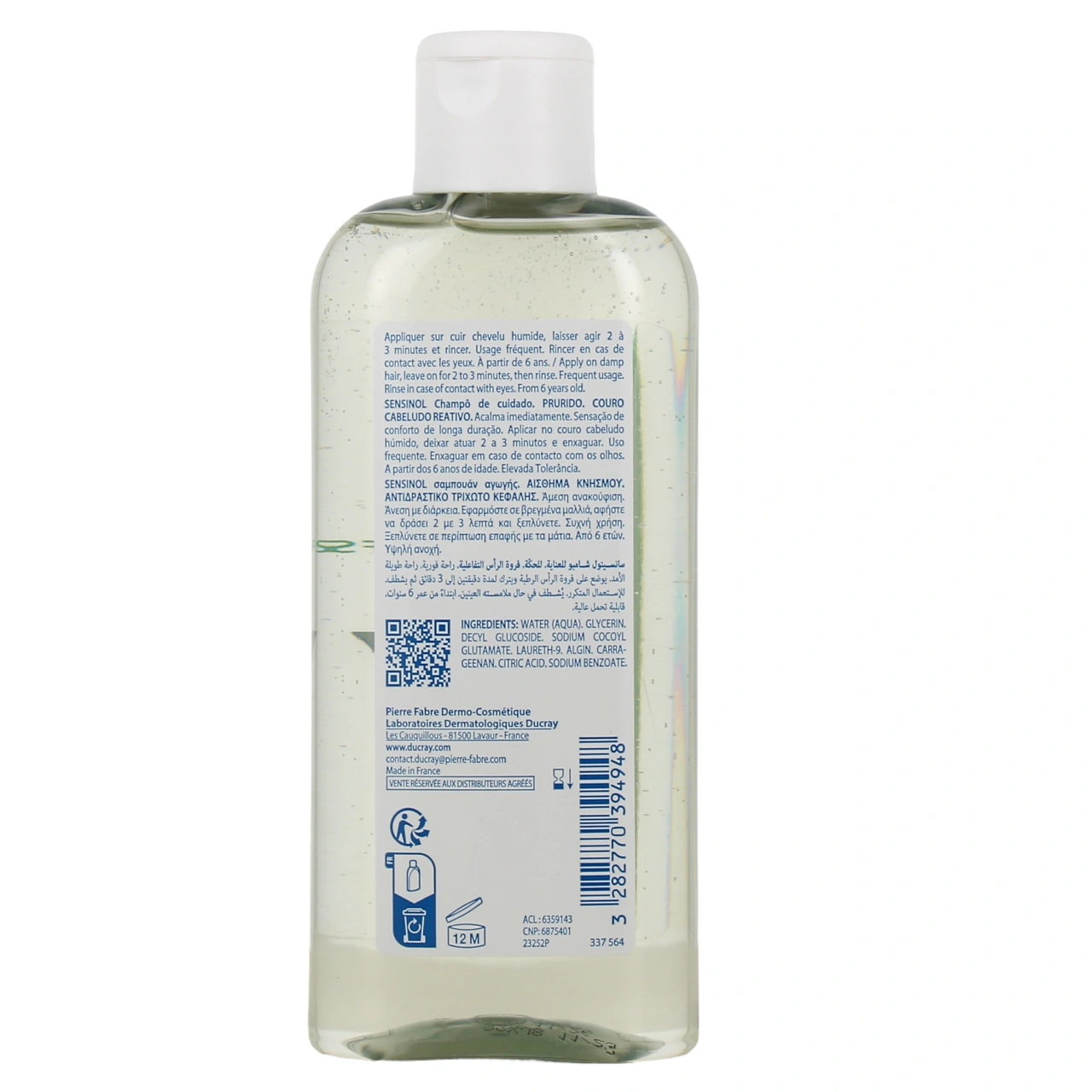 Sensinol Shampooing Traitant - Vue 3