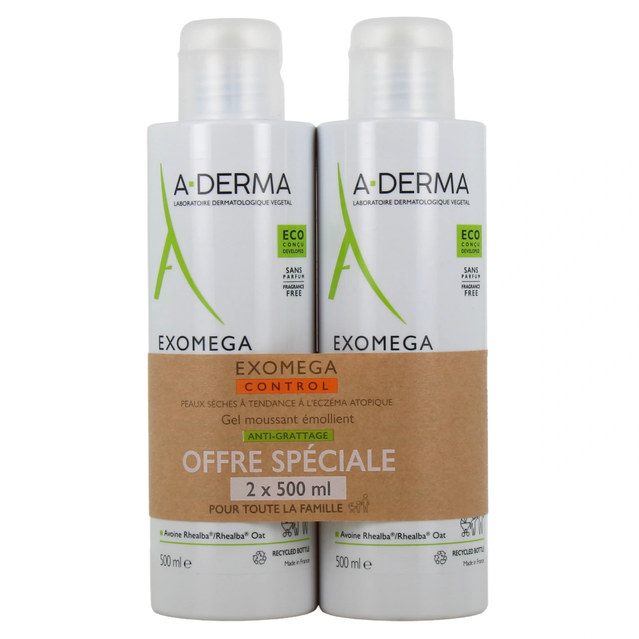 A-Derma Exomega Control Gel Moussant Emollient Anti-Grattage - Vue 8
