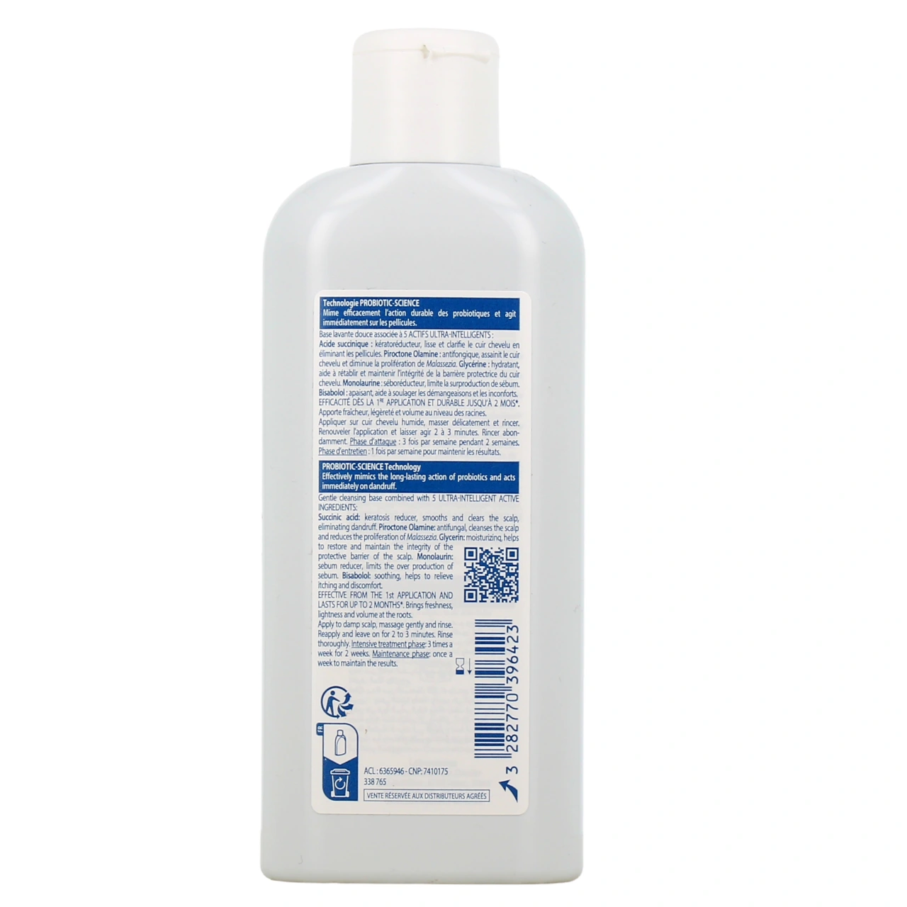 Ducray Kelual Squanorm Shampooing Traitant Régulateur Pellicules Grasses - Vue 3