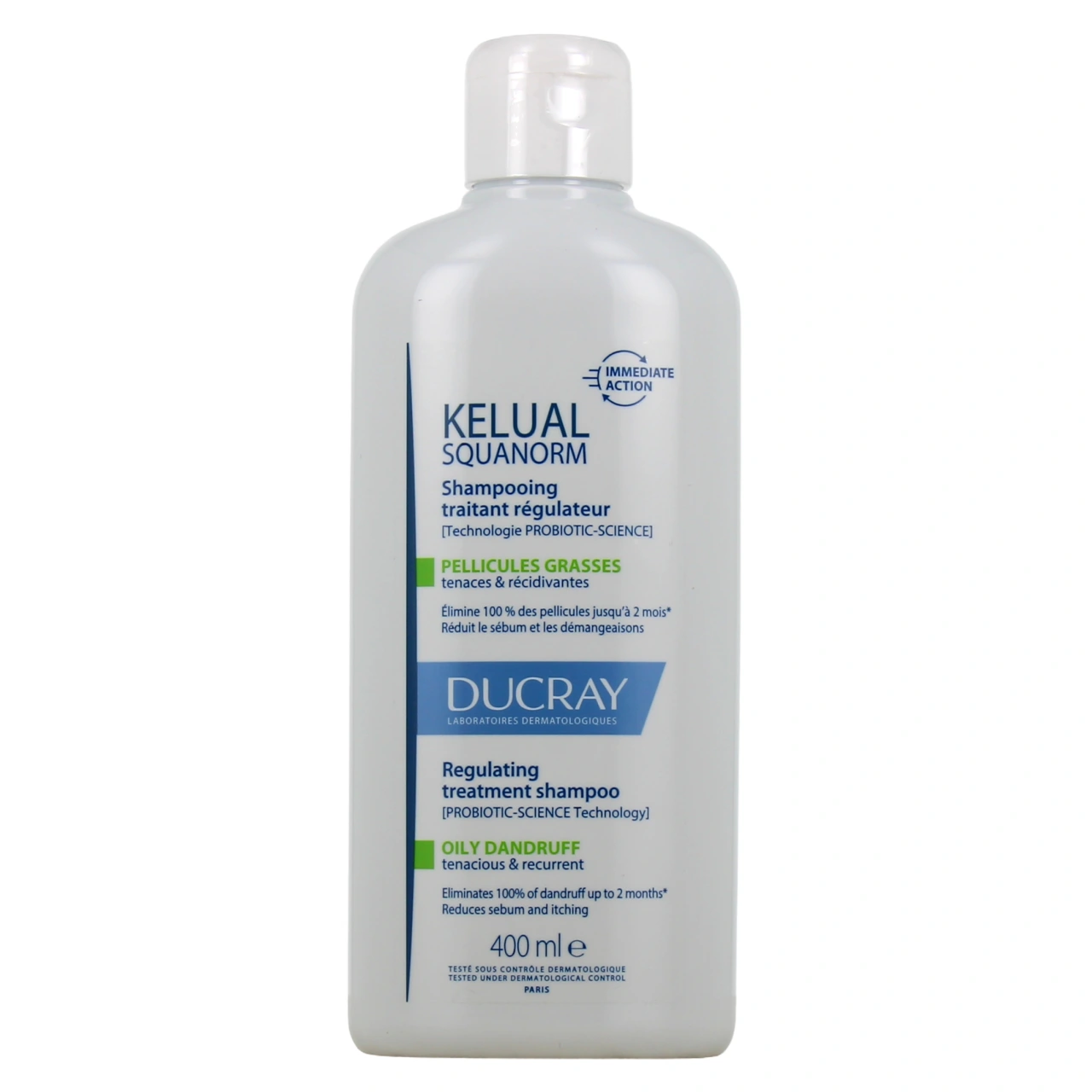 Ducray Kelual Squanorm Shampooing Traitant Régulateur Pellicules Grasses - Vue 5
