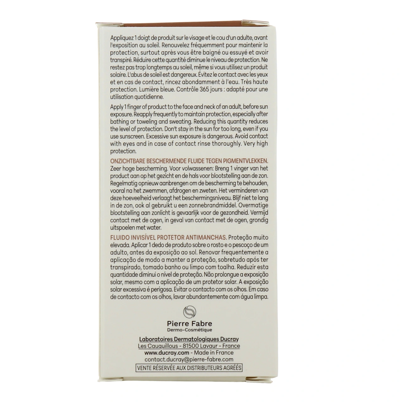 Ducray Melascreen Control 365 Days Fluide SPF50+ - Vue 3