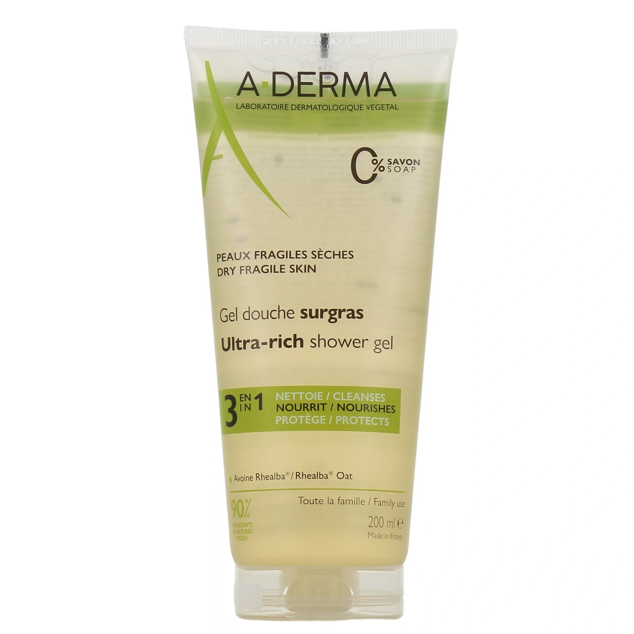 A-Derma Gel Douche Surgras - Vue 2