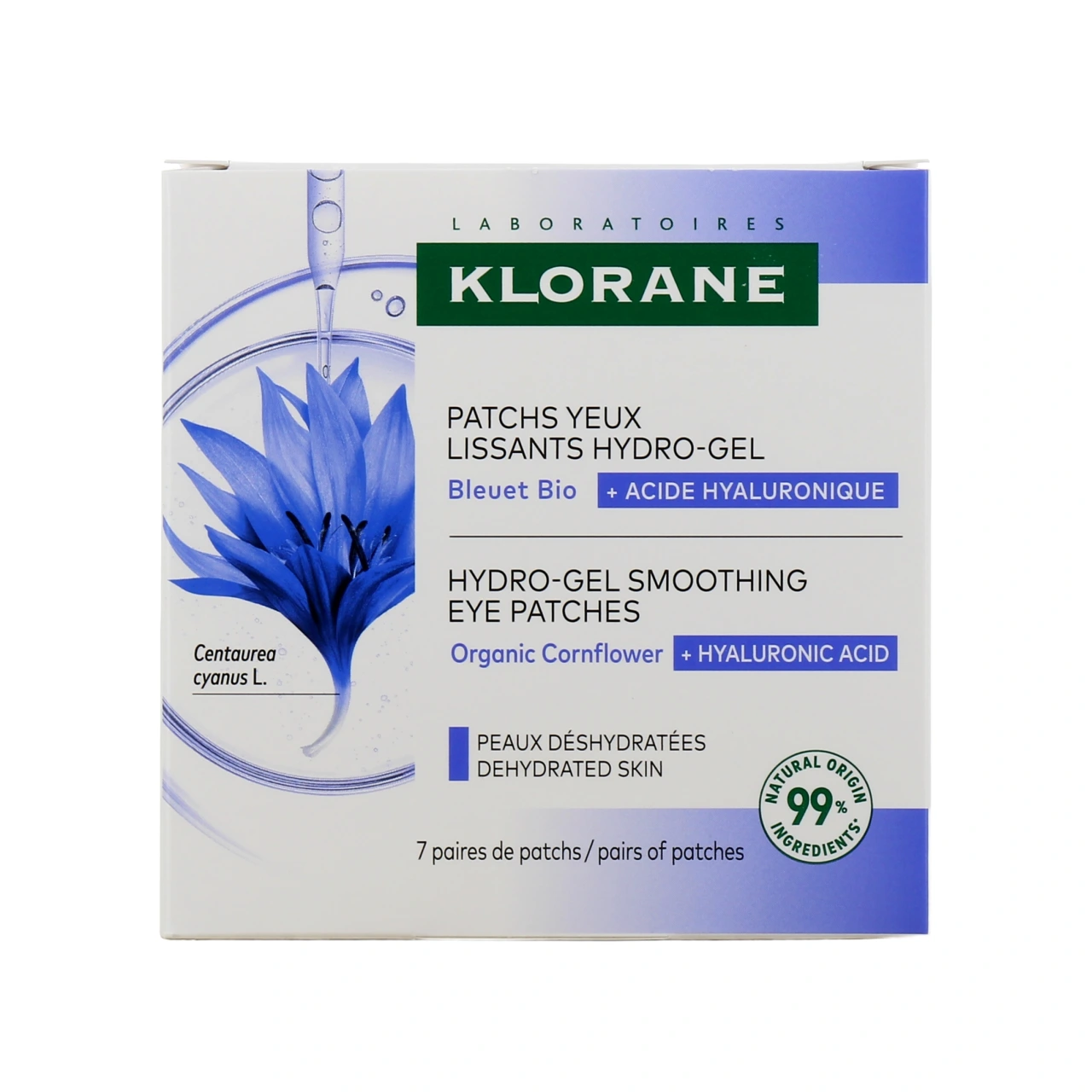Klorane Patchs Yeux Lissant Hydro-Gel - Vue 2