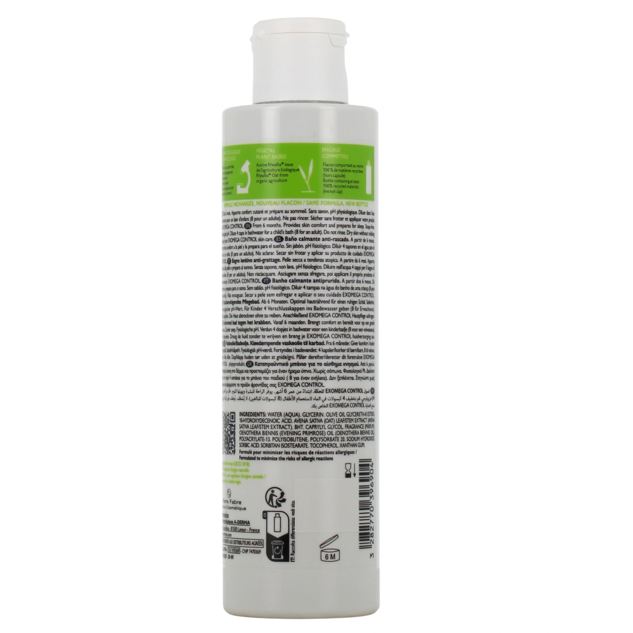 A-Derma Exomega Control Bain Apaisant Anti-Grattage - Vue 3