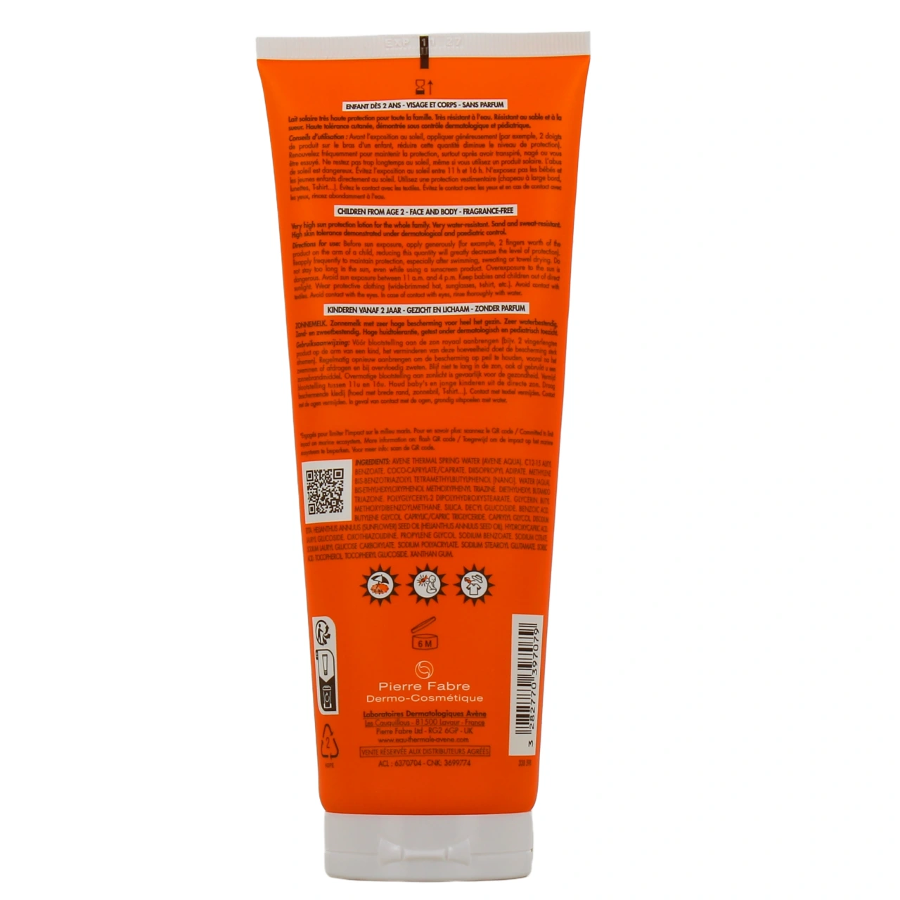 Avène Solaire Lait Enfant SPF50+ - Vue 3