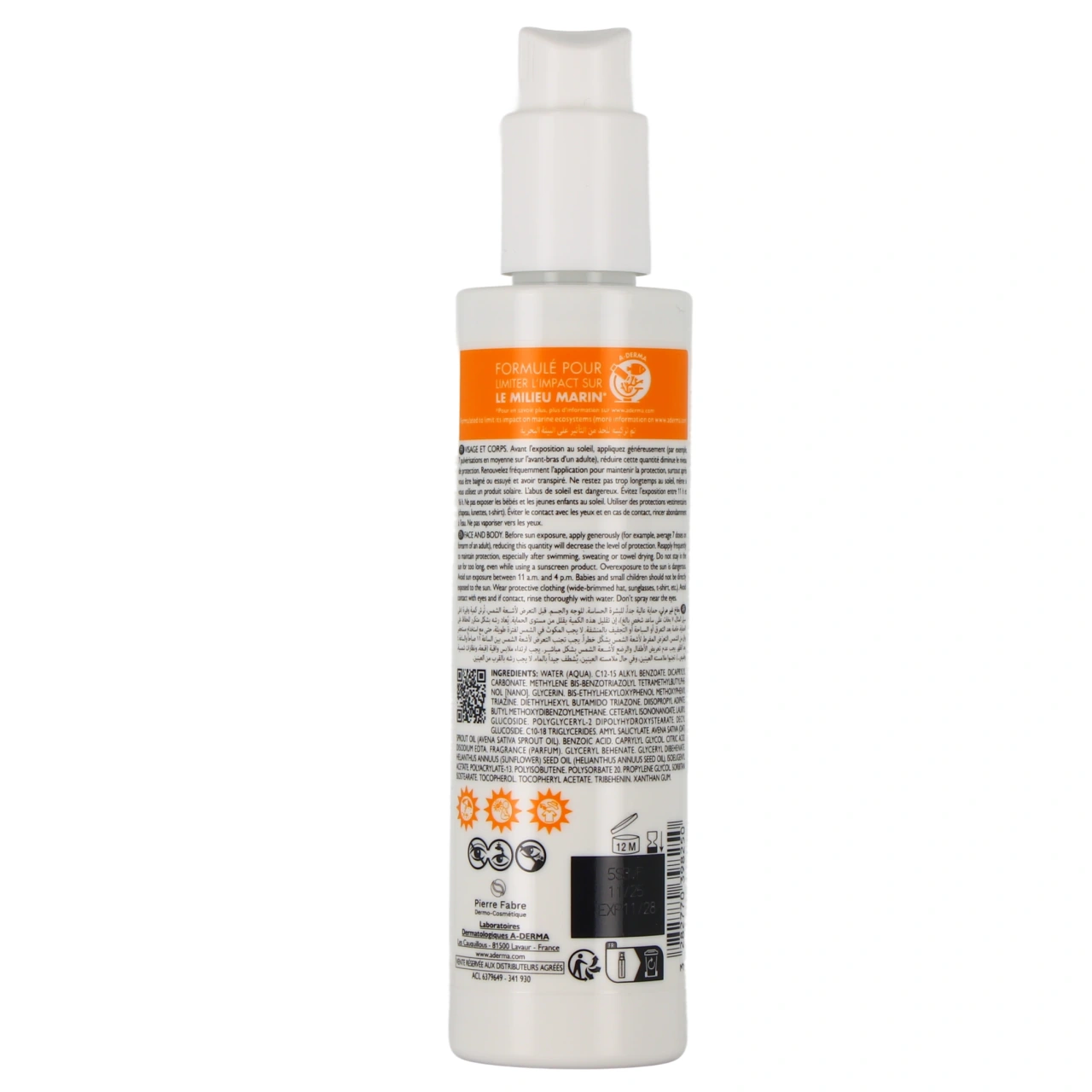 A-Derma Protect Spray Solaire Très Haute Protection SPF 50+ - Vue 3