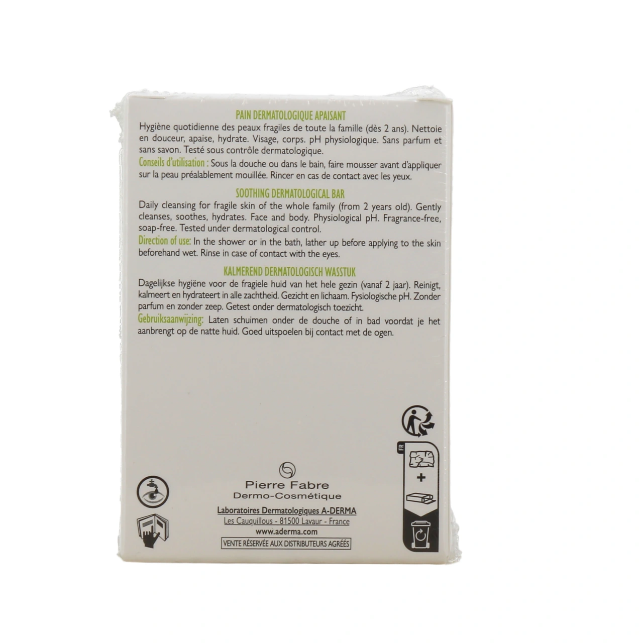 A-Derma Pain Dermatologique Apaisant - Vue 6