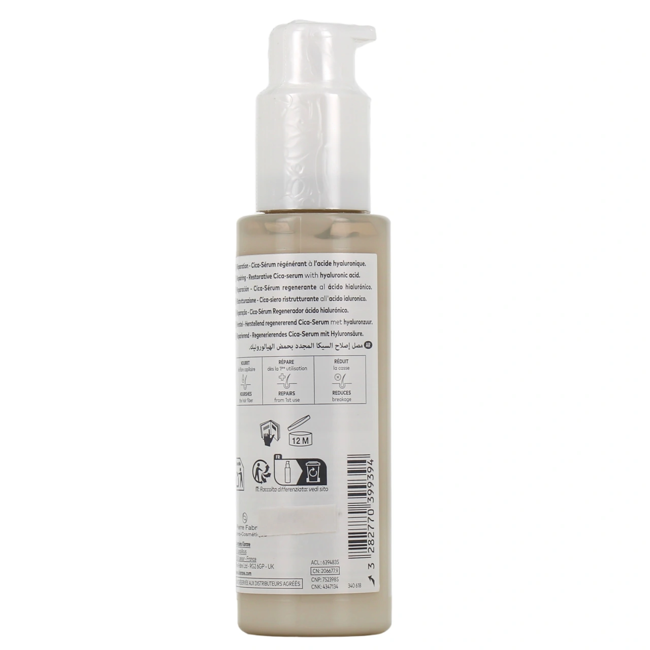 Klorane Cica-Sérum Réparateur Cheveux Abîmés - Vue 3