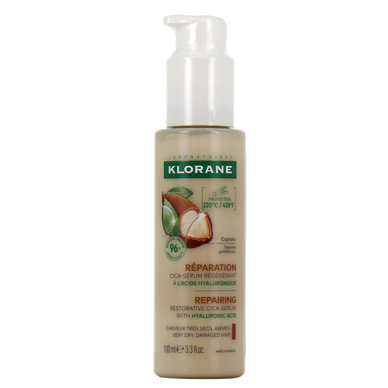 Klorane Cica-Sérum Réparateur Cheveux Abîmés - Vue 2