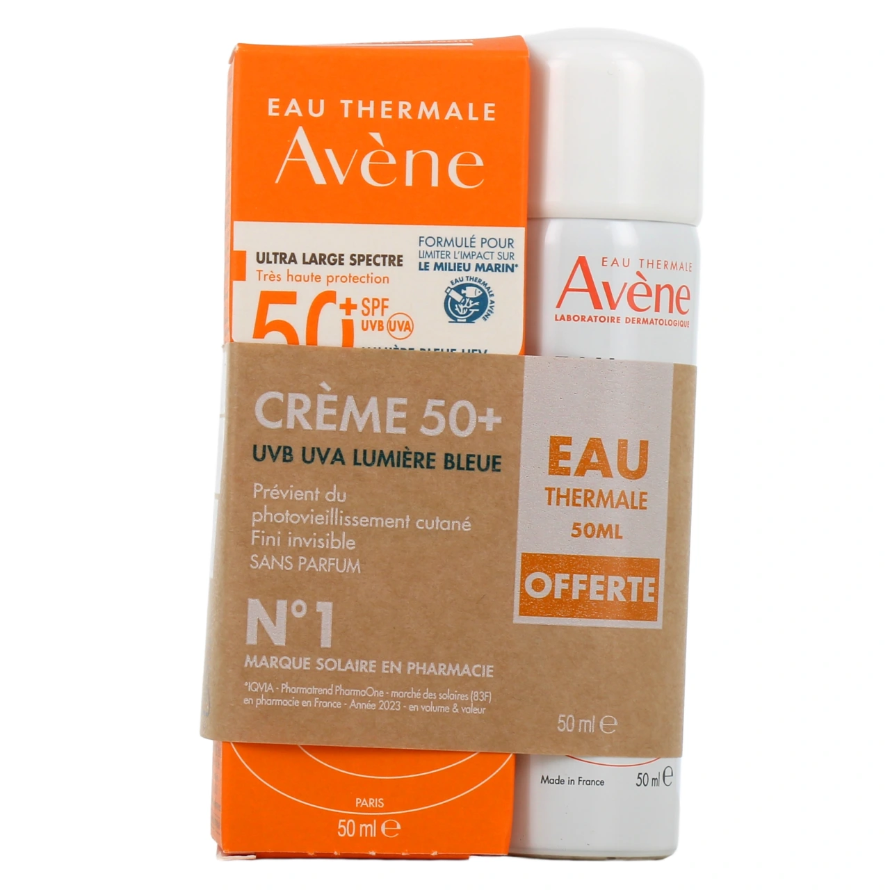 Avène Crème Solaire Peaux Sensibles SPF 50+ - Vue 8