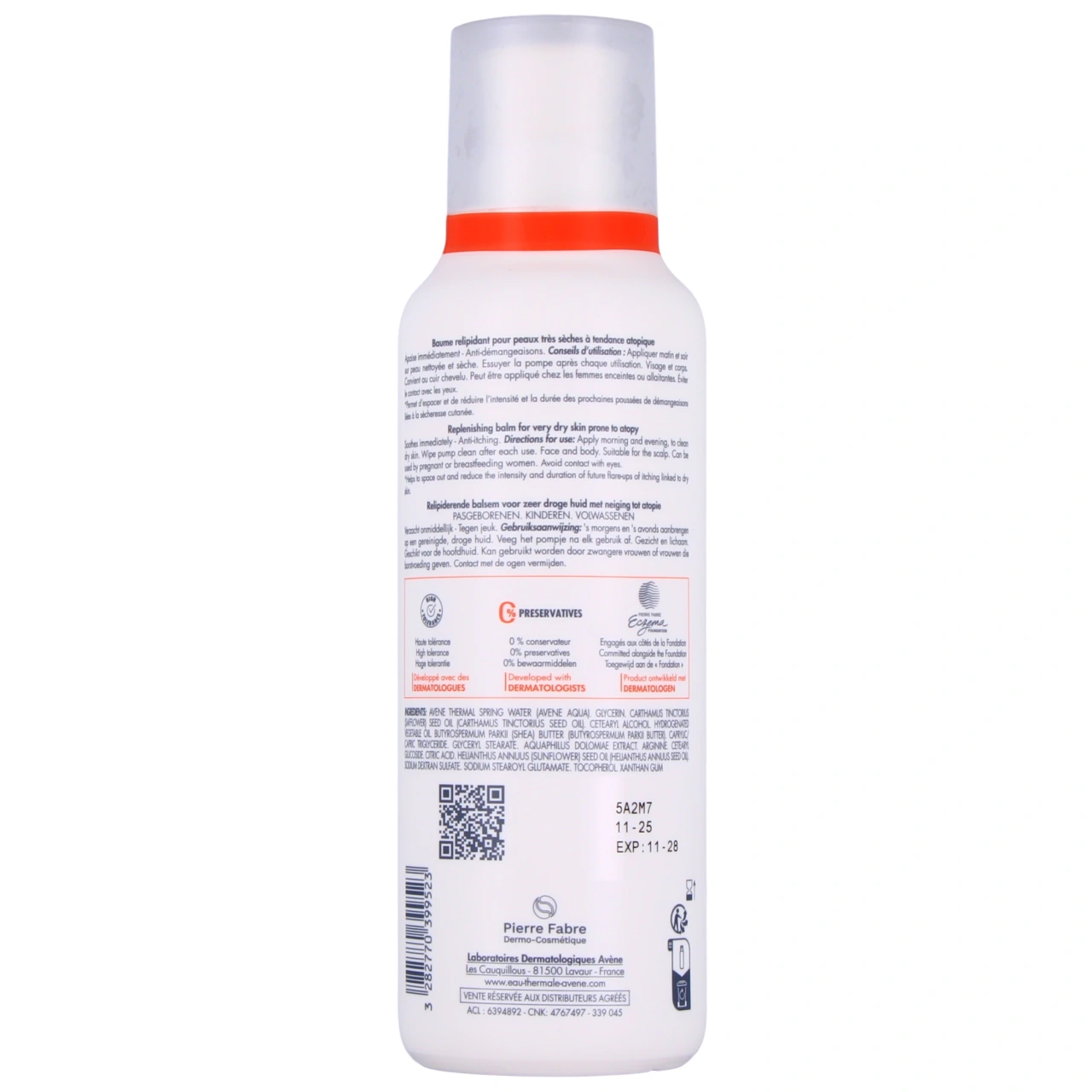 Avène XeraCalm AD Baume Relipidant - Vue 6