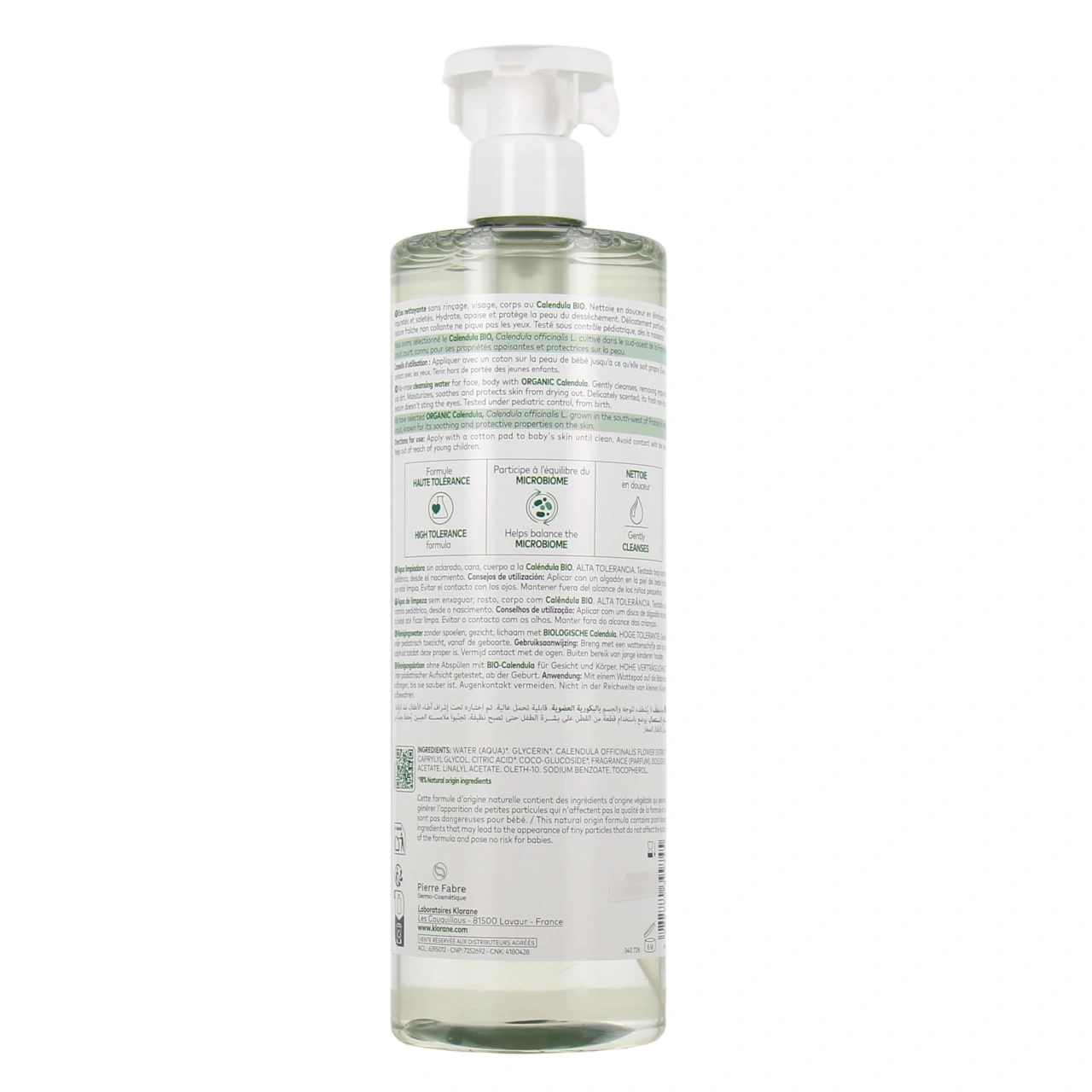 Klorane Bébé Eau Nettoyante Sans Rinçage - Vue 6