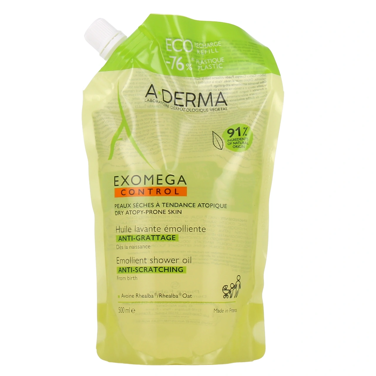 Exomega Control Huile Lavante Émolliente Anti-Grattage - Vue 11
