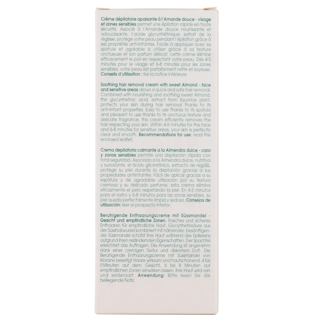 Klorane Crème Dépilatoire Apaisante à l'Amande Douce - Vue 3