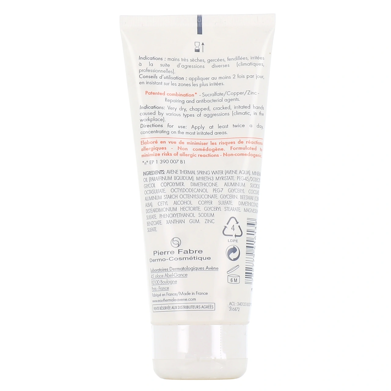 Avène Cicalfate Mains - Vue 3