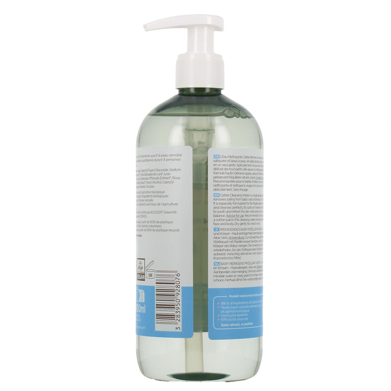 Cattier Bébé Eau Nettoyante Bio - Vue 3
