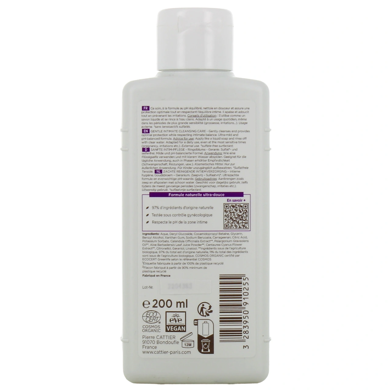 Cattier Gynea Soin Douceur Toilette Intime Bio - Vue 3