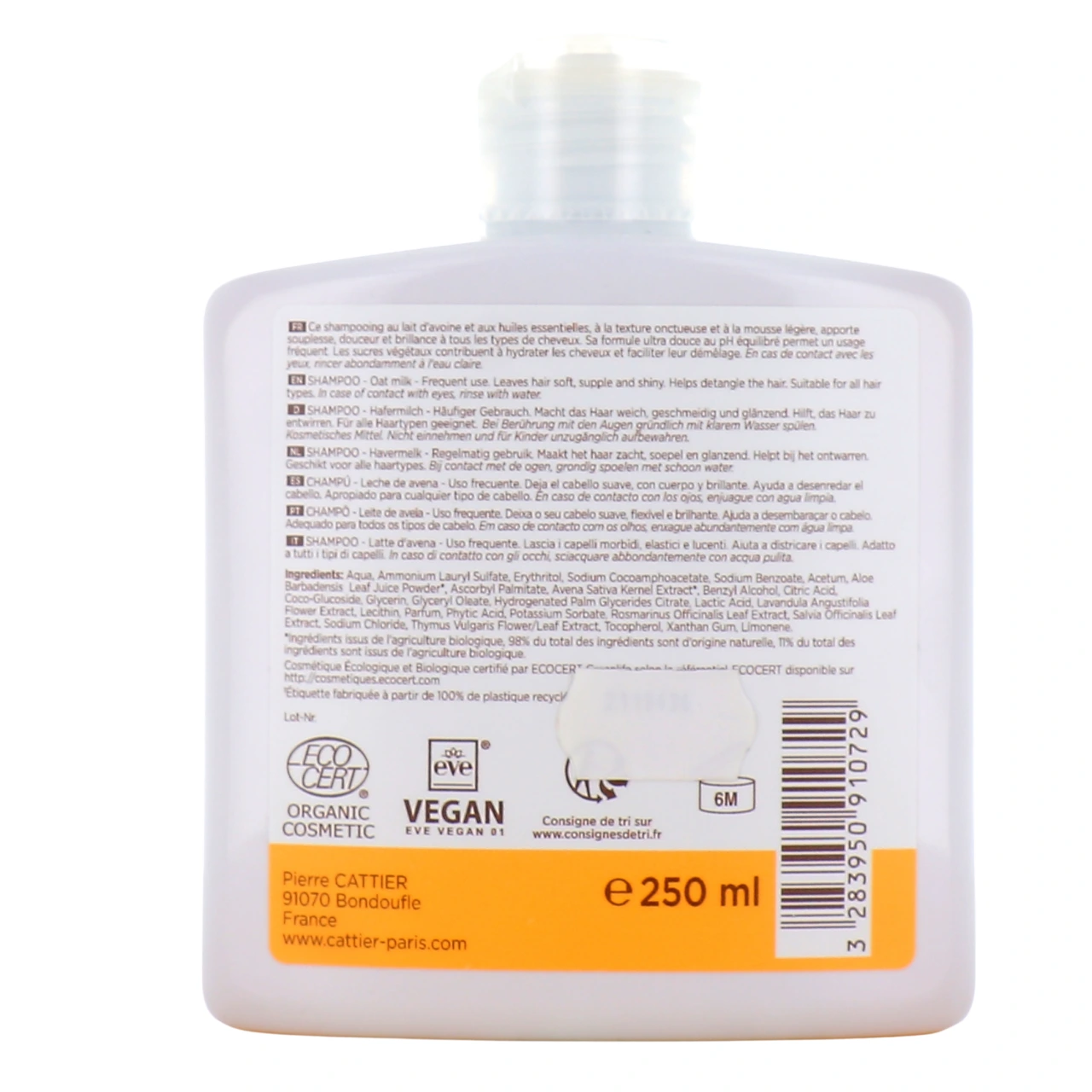 Cattier Shampooing Bio - Vue 9
