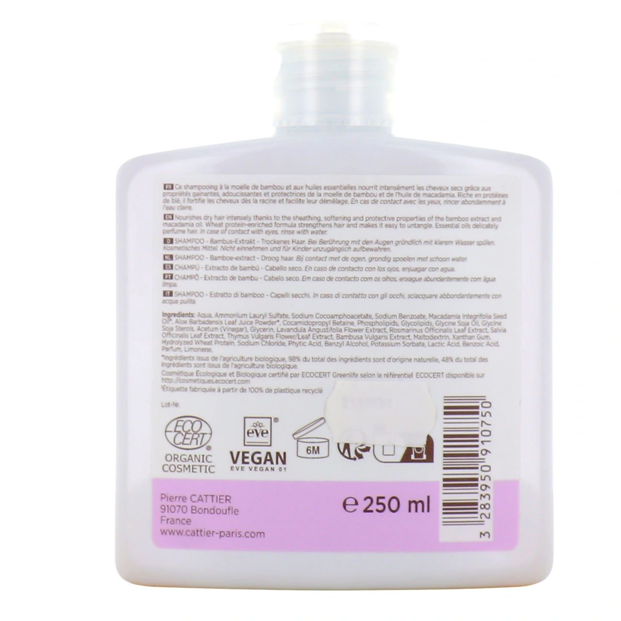 Cattier Shampooing Bio - Vue 12