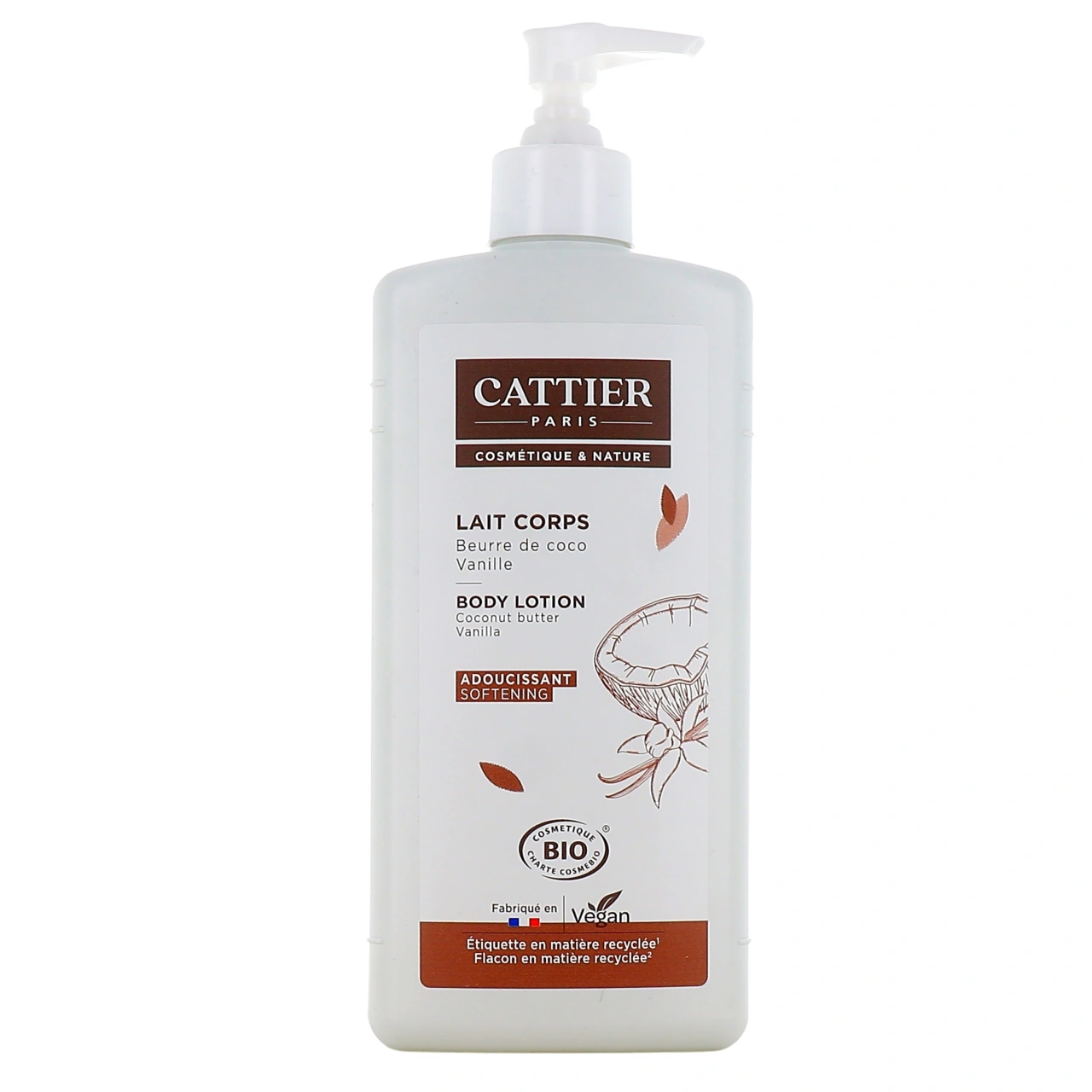 Cattier Lait Corps Adoucissant Bio - Vue 2