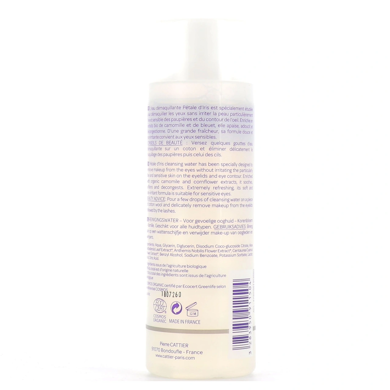 Cattier Eau Démaquillante Bio Yeux Sensibles - Vue 2