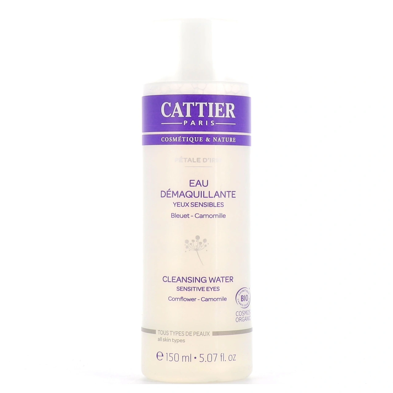 Cattier Eau Démaquillante Bio Yeux Sensibles - Cattier