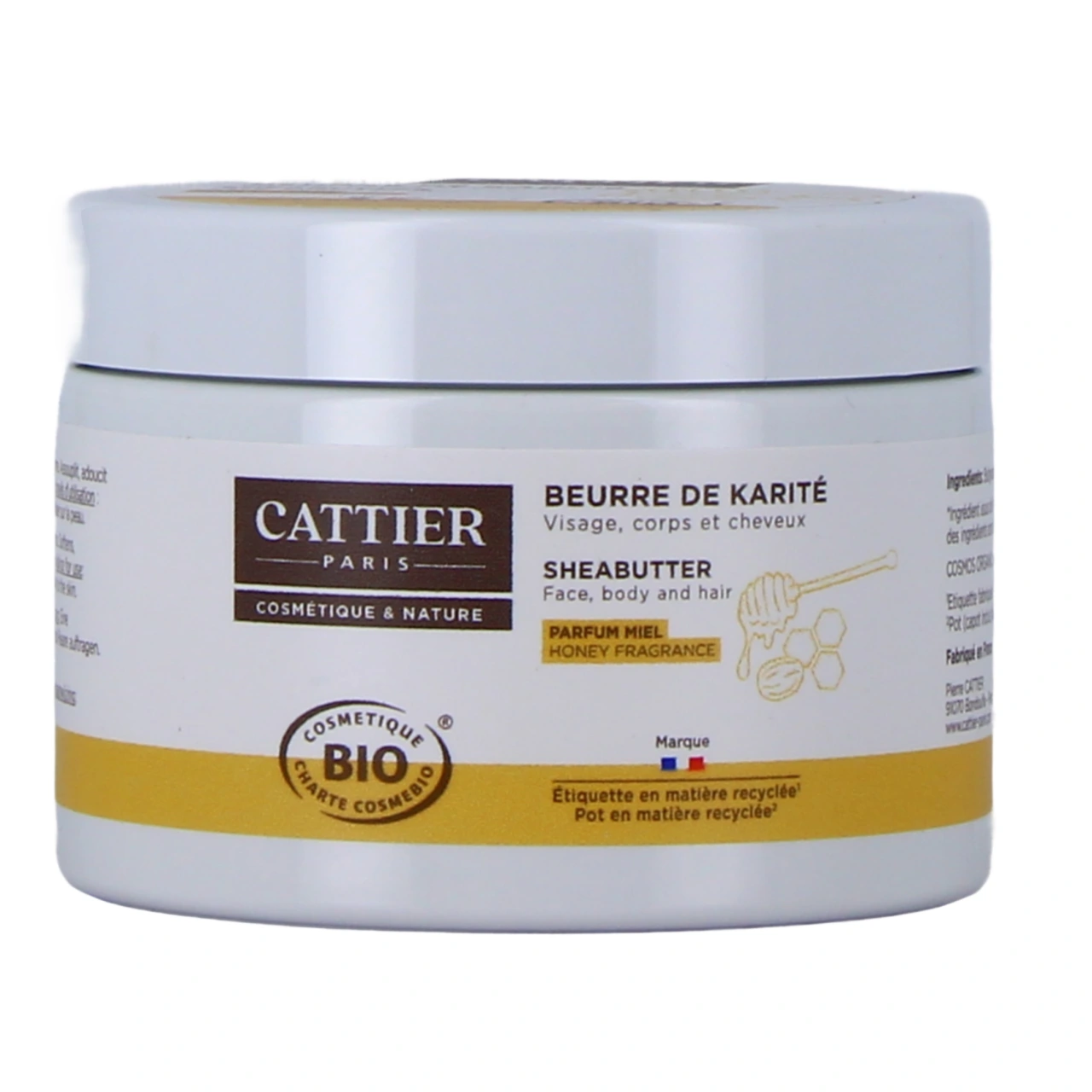 Cattier Beurre de Karité Bio Parfum Miel - Vue 5