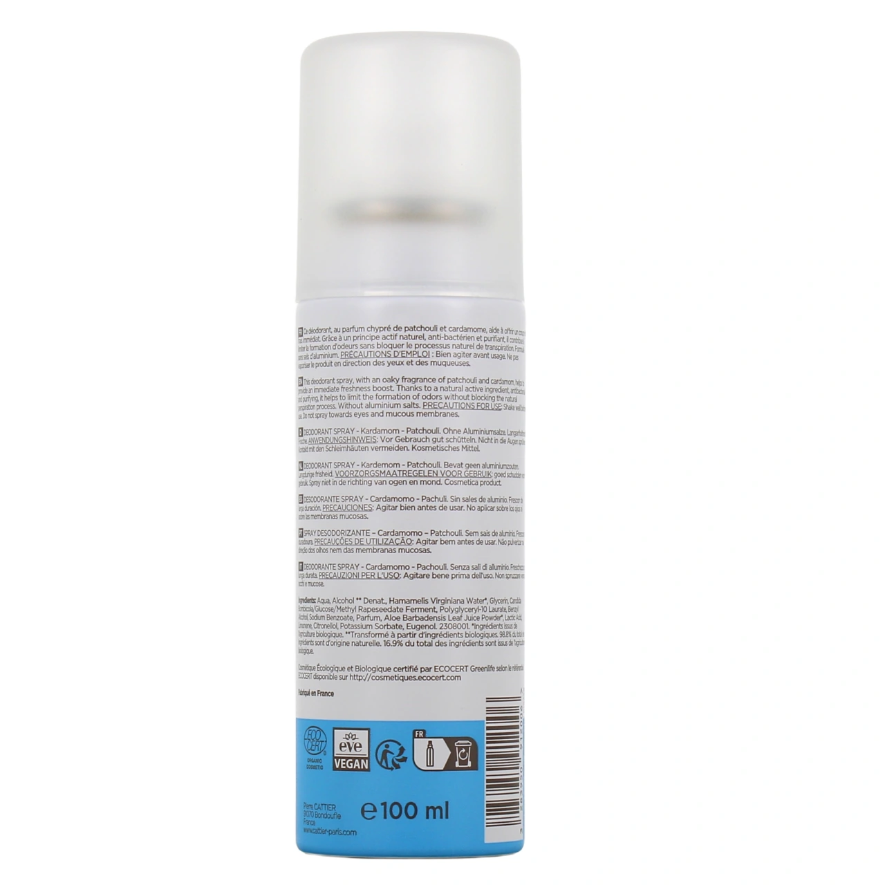 Cattier Déodorant Spray - Vue 3