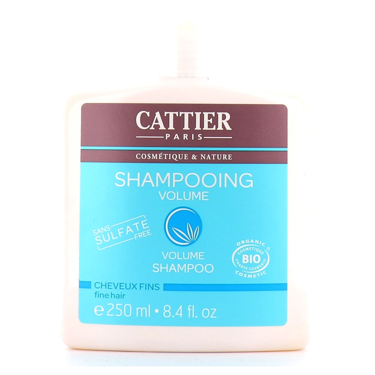 Cattier Shampooing Volume Bio Sans Sulfate - Vue 4
