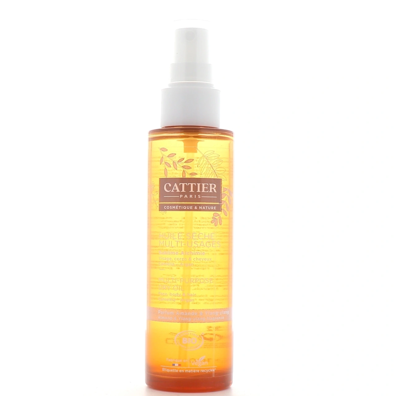 Cattier Huile Sèche Bio Multi-Usages - Cattier