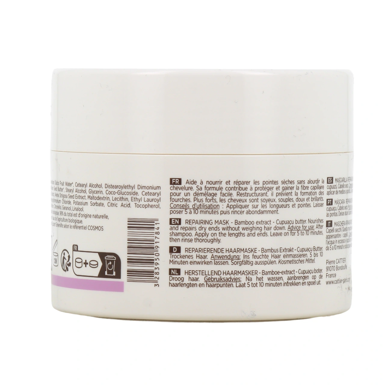 Cattier Masque Réparateur Bio Cheveux Secs - Vue 3